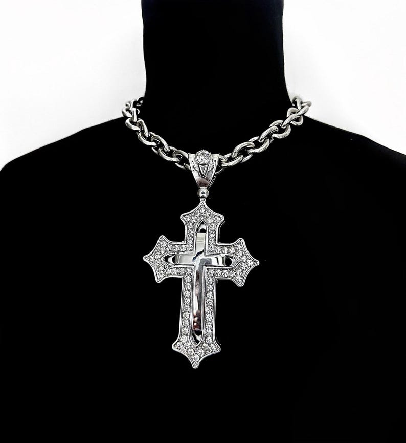 BLINGED OUT CROSS