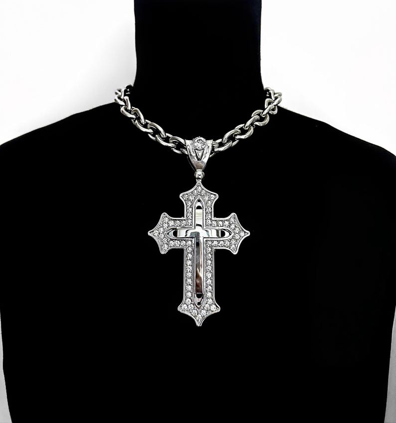 BLINGED OUT CROSS