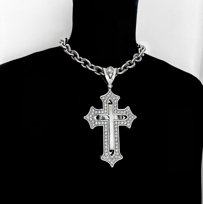 BLINGED OUT CROSS