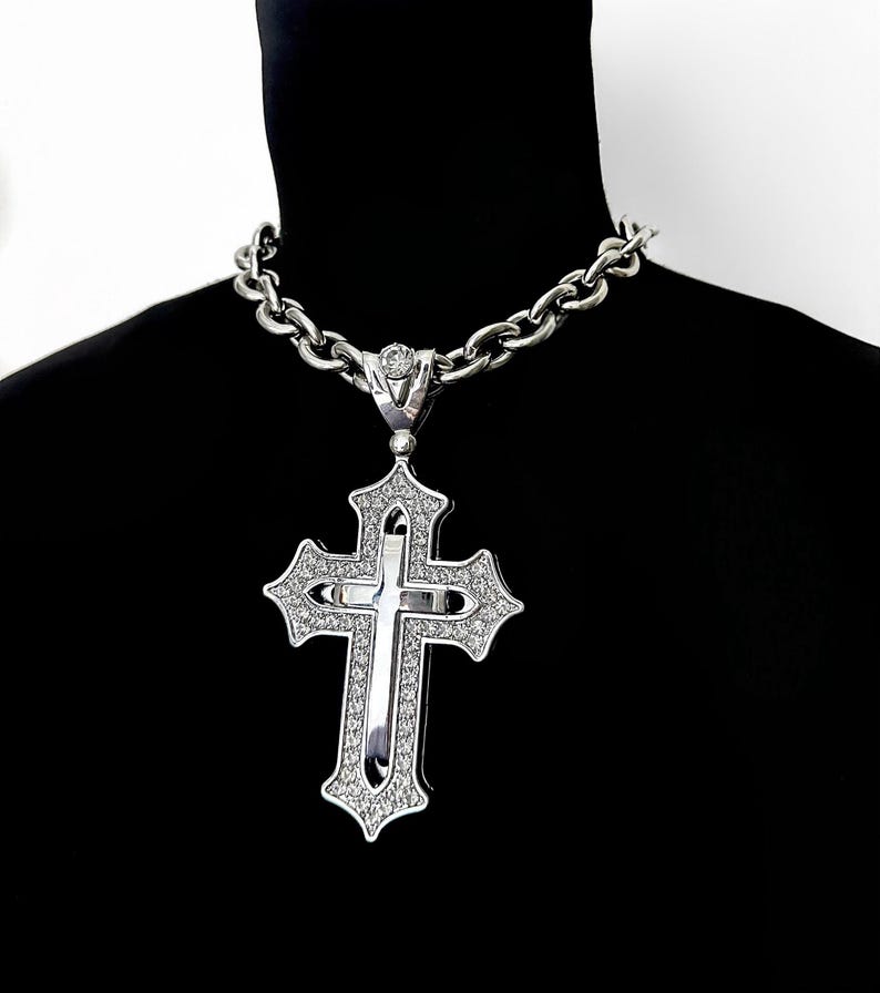 BLINGED OUT CROSS