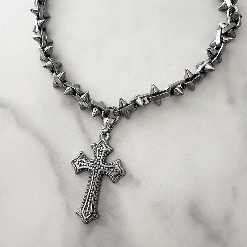 SPIKED CROSS